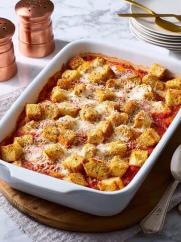 Tomato Soup and Grilled Cheese Casserole Recipe