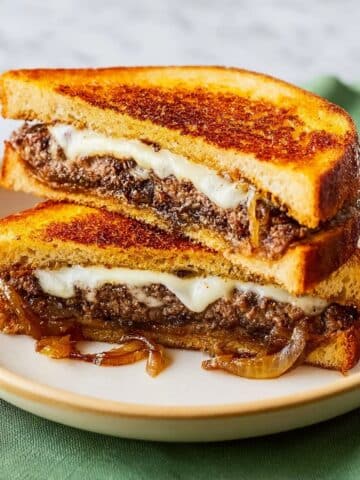 Cast-Iron Patty Melts Recipe