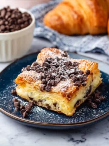 Chocolate Croissant French Toast Bake Recipe