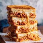 Spaghetti Grilled Cheese Sandwich Recipe
