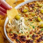 Creamy Ranch Dill Pickle Dip Recipe