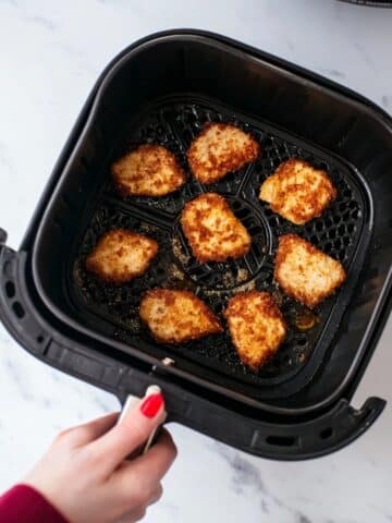 Air Fryer Chicken Bites (No Breading) Recipe