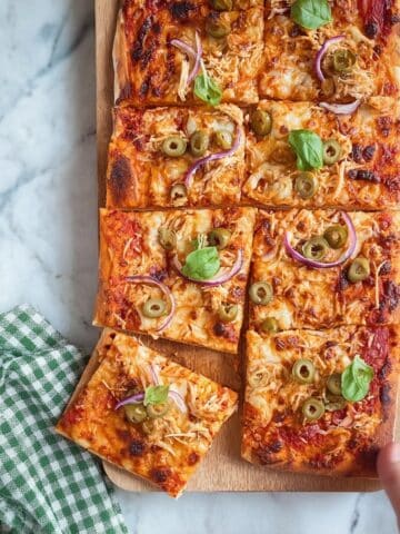 Easy Tuna Pizza Recipe