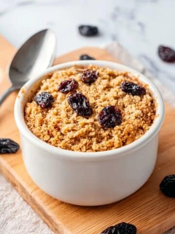 Single-Serve Baked Oatmeal Recipe