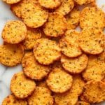 Slice and Bake Cheddar Cheese Coins Recipe