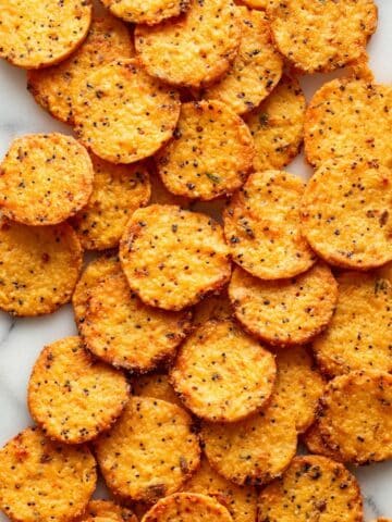 Slice and Bake Cheddar Cheese Coins Recipe