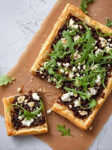 Caramelized Onion and Goat Cheese Tart Recipe