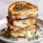 Pear & Apple Grilled Cheese with Caramelized Onions Recipe