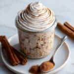 Cinnamon Roll Overnight Oatmeal Recipe