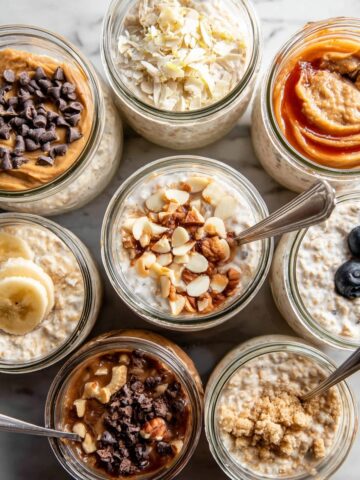 Healthy Overnight Oats Recipe (+ 8 Flavor Variations) Recipe