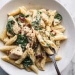 One Pot Creamy Pesto Chicken Pasta Recipe