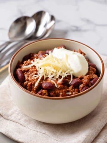 Crock Pot Chili for Two Recipe