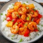 Sweet and Spicy Pineapple Shrimp Stir Fry Recipe