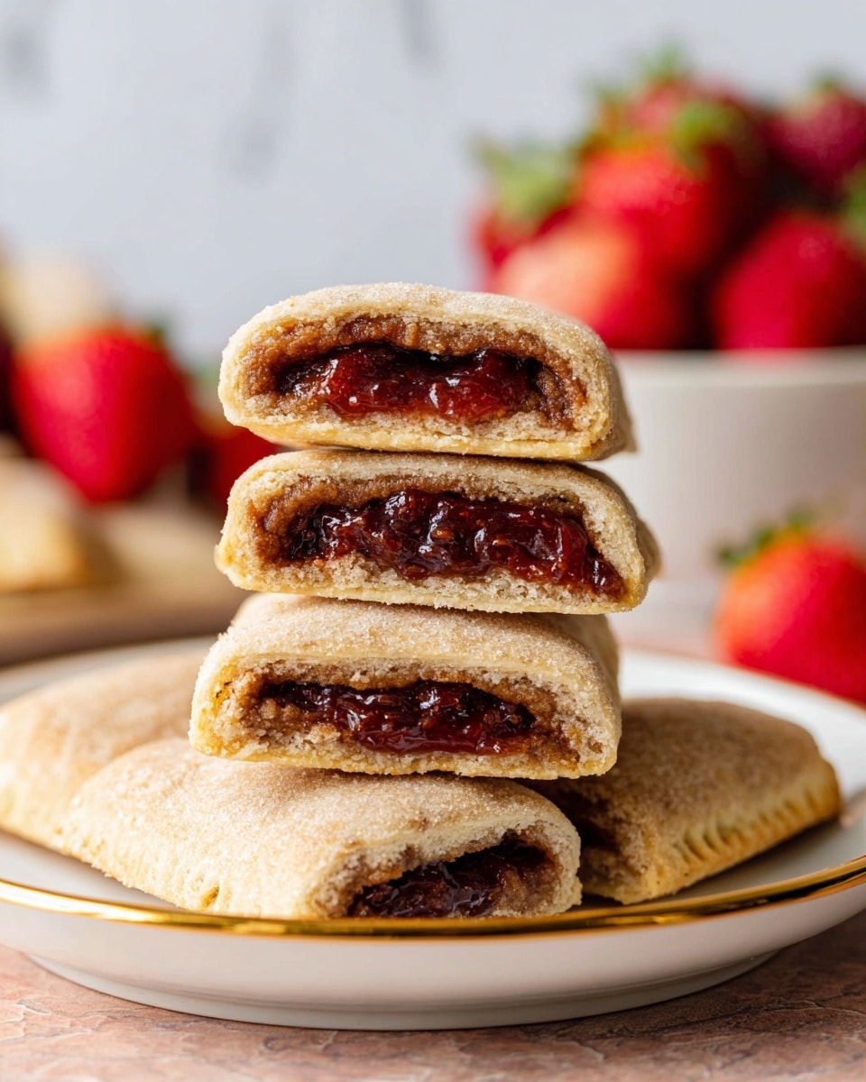 The image shows three panels side by side on a white marbled textured surface with some flour sprinkled around. In the first panel, there is a rectangular piece of light brown dough with two dark brown sausage pieces placed lengthwise on top. Near the dough is a piping bag with red filling. The second panel shows the dough folded over the sausages, with the edges pressed down to seal it, creating a thicker light brown strip with a slightly rough seam in the middle. In the third panel, the folded dough strip is smooth and fully closed with no filling visible. The background includes a rolling pin on the right side of the last panel. photo taken with an iphone --ar 4:5 --v 7