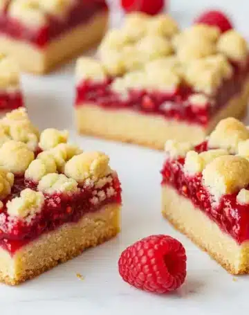 Fabulous Five Ingredient Raspberry Bars Recipe