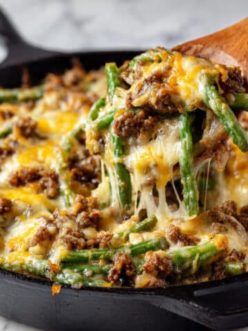 Hamburger Green Bean Casserole Recipe