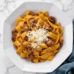 Beef Ragu with Pappardelle and Parmesan Recipe