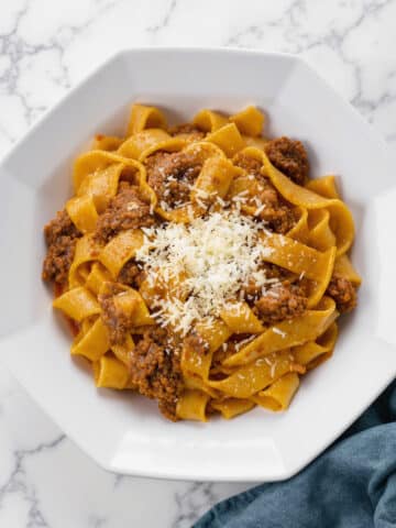 Beef Ragu with Pappardelle and Parmesan Recipe
