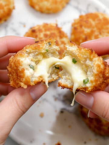 Cheesy Potato Pancakes Recipe