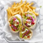 Greek Chicken Gyros with Tzatziki Sauce Recipe