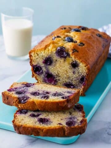 Blueberry Banana Bread Recipe: Moist Mini Loaves for Breakfast or Snack Recipe