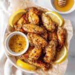 Honey Lemon Pepper Wings Recipe