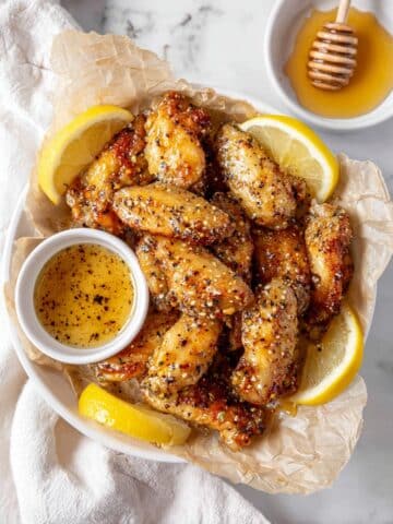 Honey Lemon Pepper Wings Recipe