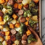 Sheet Pan Sausage and Veggies Recipe