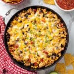 Tex-Mex Chicken and Rice Skillet Recipe