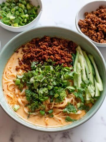 Miso Peanut Ramen Bowls Recipe