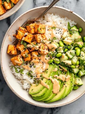 Bang Bang Salmon Bowls Recipe
