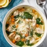 Lemon Chicken Orzo Soup Recipe