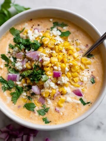Mexican Street Corn White Chicken Chili Recipe