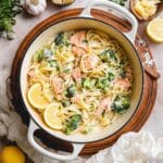Salmon Alfredo Pasta Recipe