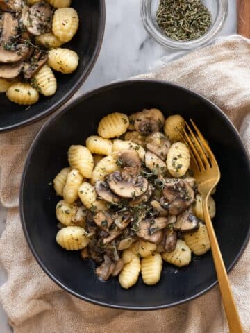 Creamy Truffled Mushroom Gnocchi Recipe
