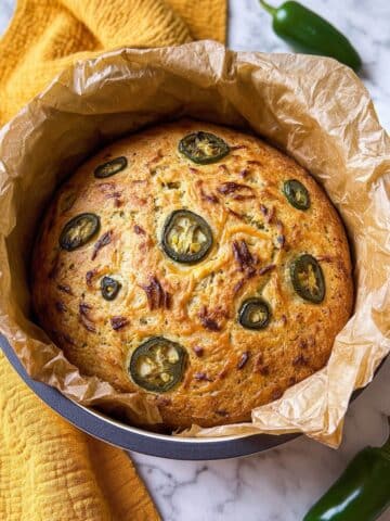 Jalapeno Cheddar Dutch Oven Bread Recipe