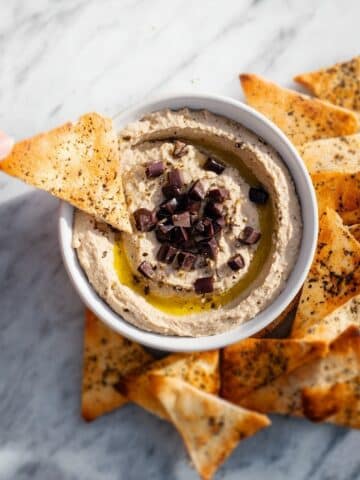 Quick Olive Hummus with Lemongrass and Spices Recipe