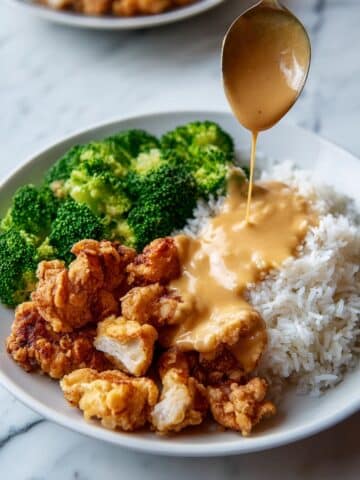 Red Curry Chicken Stir Fry with Spicy Cashew Sauce Recipe