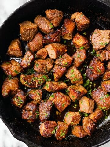 Garlic Butter Steak Bites Recipe