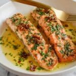 Honey Garlic Butter Salmon Recipe