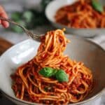 One-Pot Tomato Lentil Pasta Recipe