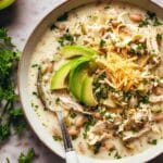 Slow Cooker Cream Cheese Chicken Chili Recipe
