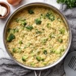Broccoli Cheddar Orzo Recipe
