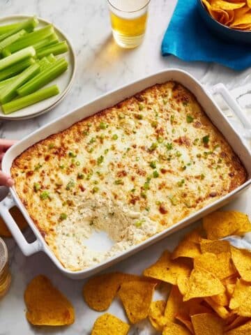 Spicy Chicken Wing Dip Perfect for Game Day Recipe