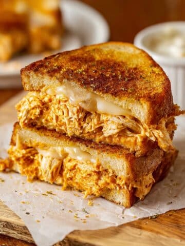 Buffalo Chicken Grilled Cheese Recipe