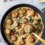 Creamy Tuscan Mushrooms Recipe