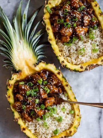 Pineapple Chicken with Rice Recipe
