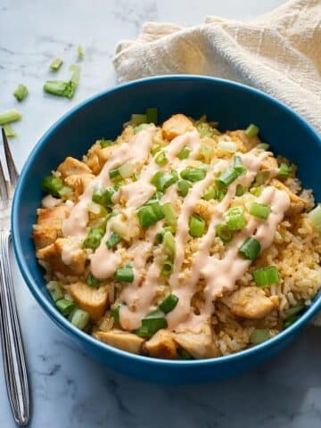Bang Bang Chicken Fried Rice Recipe