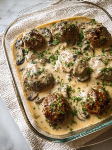 Amish Hamburger Steak Bake Recipe