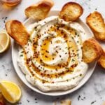 Whipped Ricotta Cheese Dip with Hot Honey Recipe
